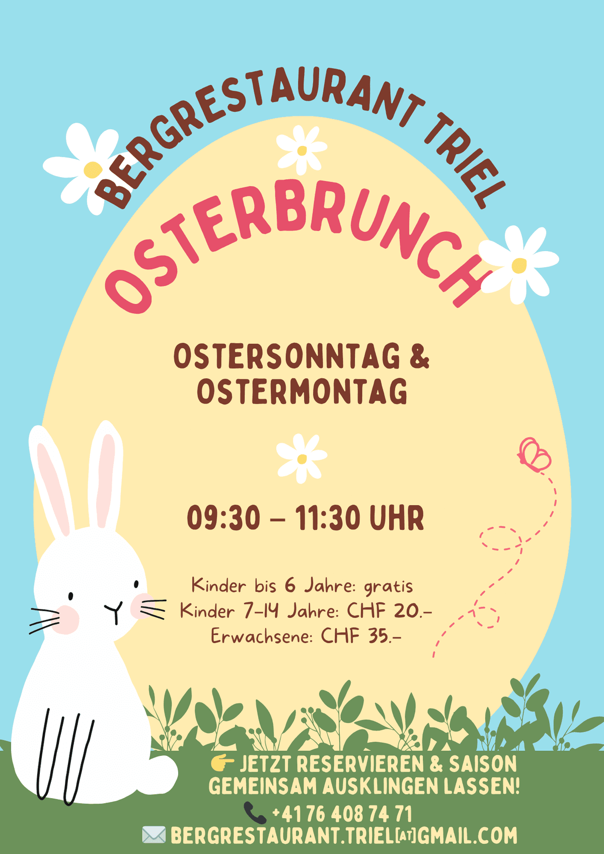 Osterbrunch Plakat