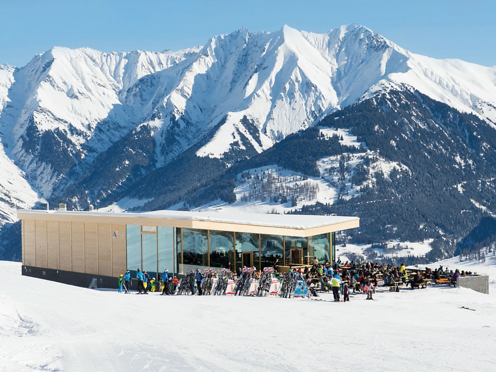 Bergrestaurant Triel im Winter